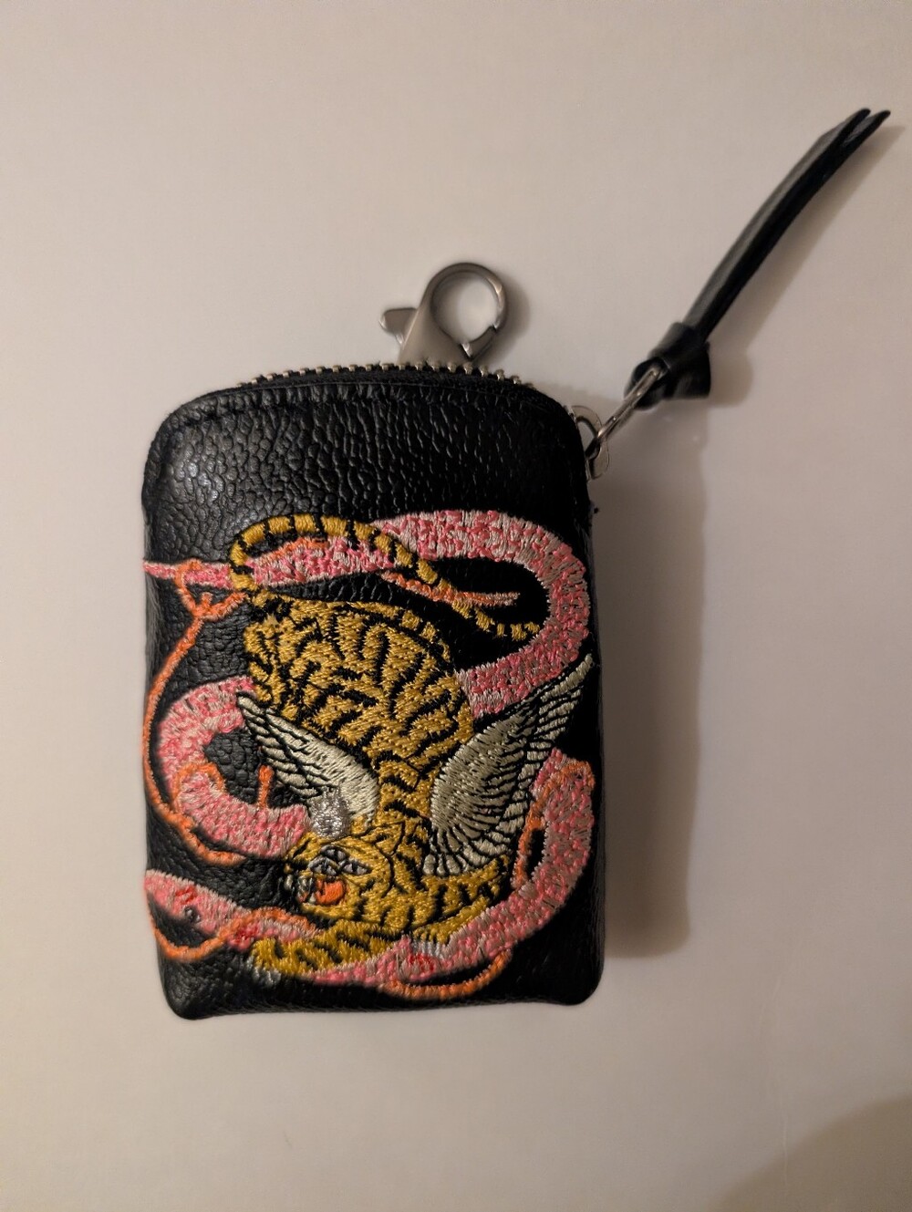 Min & Mon Min Mon Creatures Of The Future Tiger & Snake Mini Pouch